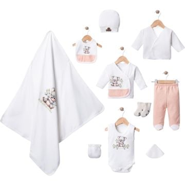 KOALA CUTE BASKILI 10 LU ORGANİK ZIBIN SETİ