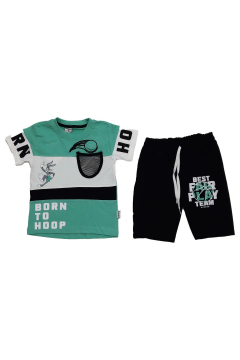 Pundikids Erkek Çocuk Şortlu Penye Takım