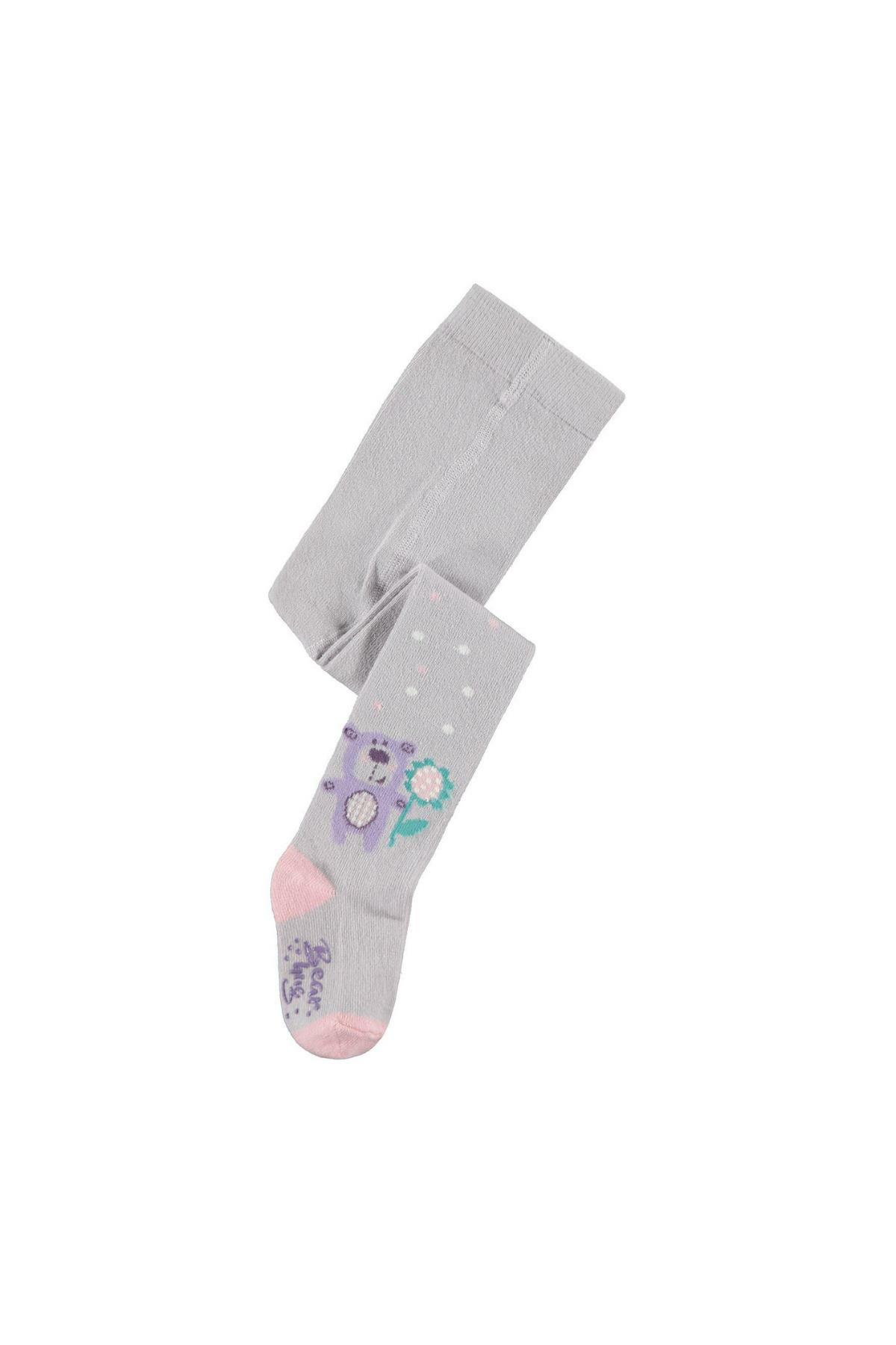 Çocuk Figürlü Havlu Külotlu Çorap