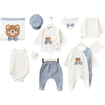 SÜZİNE NAKIŞLI AYICIK 10'LU ZIBIN SETİ