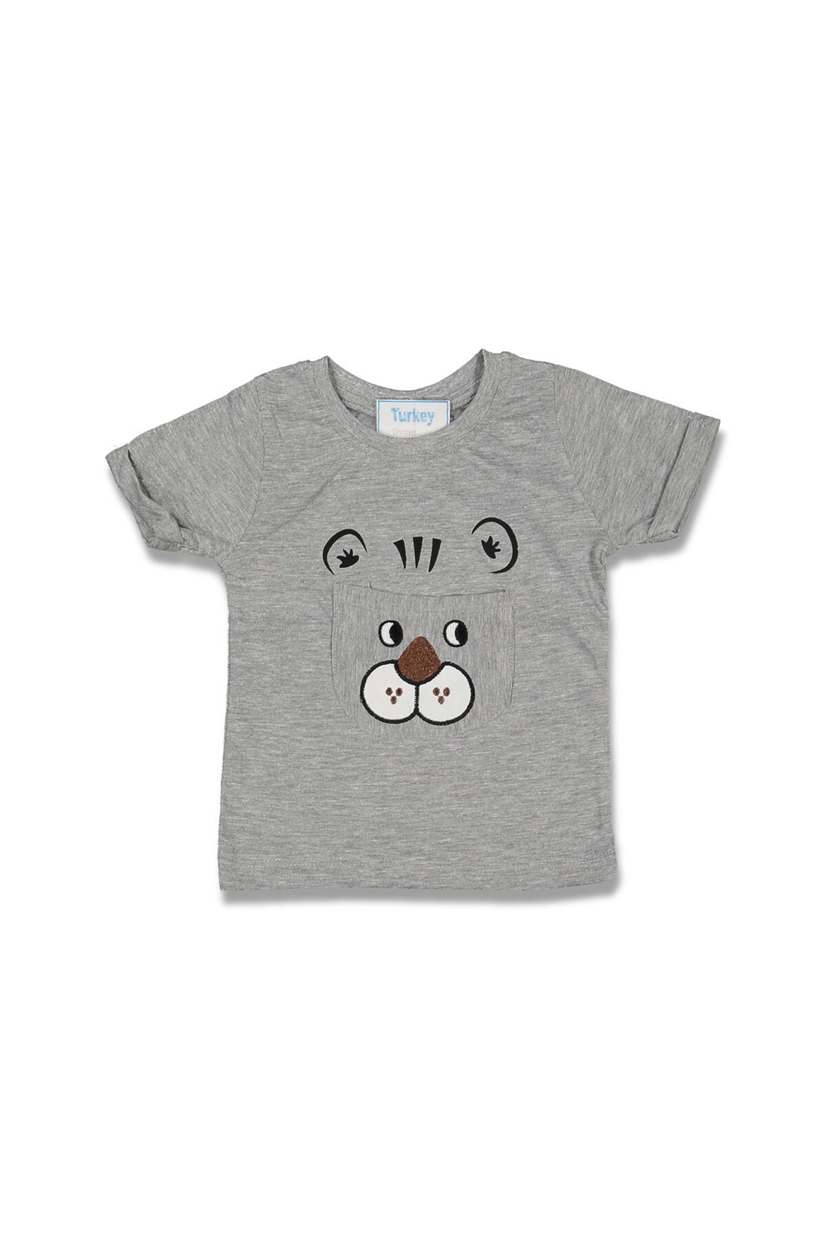 Kaplan Baskılı T-shirt