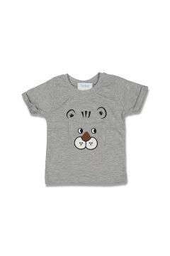 Kaplan Baskılı T-shirt