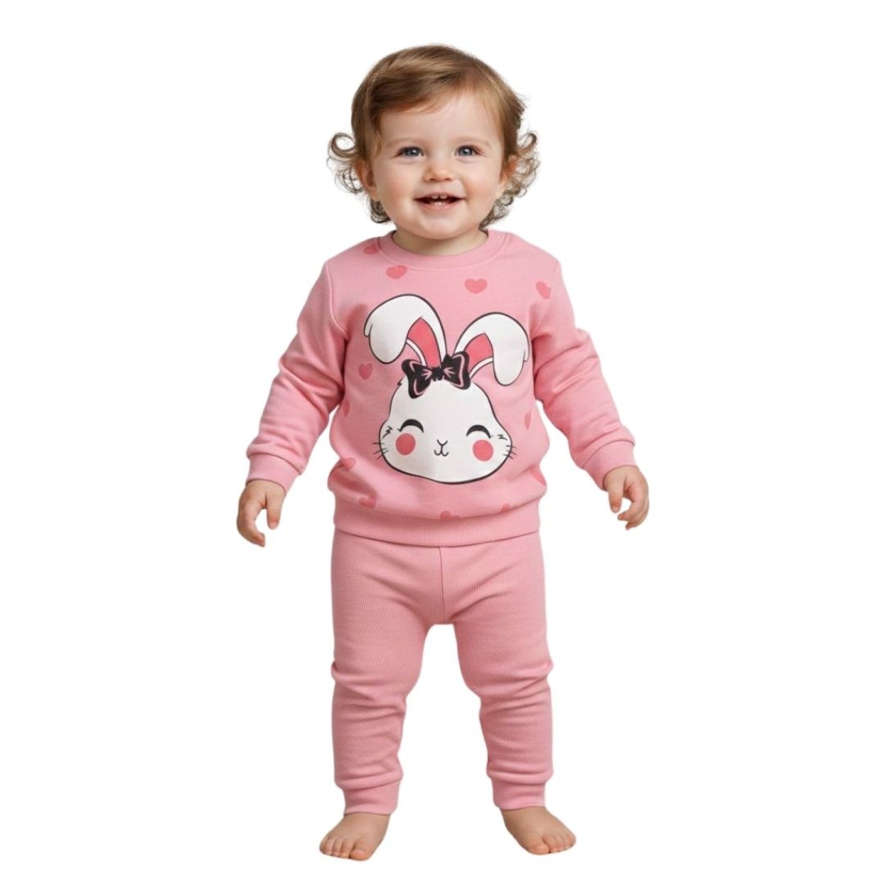 KIZ BEBEK KALPLİ TAVŞAN TAKIM