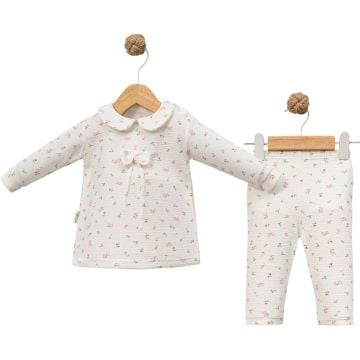 LALE DESEN PİLELİ KIZ PİJAMA TAKIMI