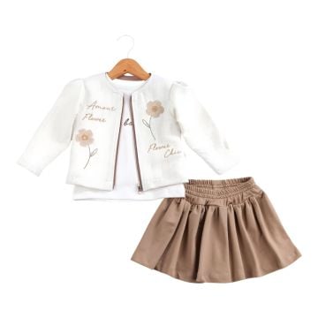 DONİNO ÇİÇEKLİ KIZ TAKIM