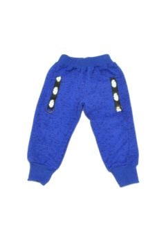 Erkek Çocuk Şeritli Aksesuarlı Eşofman Altı