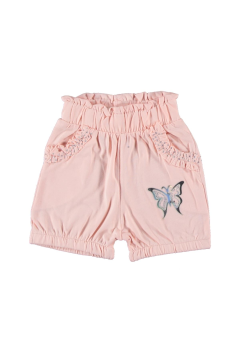 Kız Çocuk Kelebek Baskılı Şort