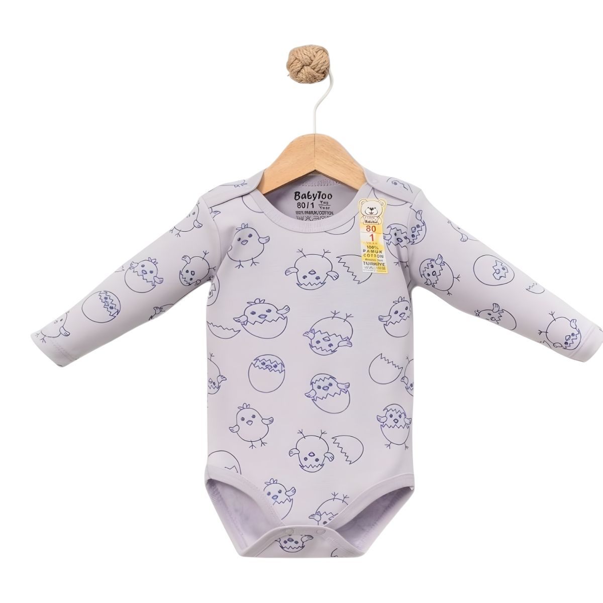 CİVCİV DESENLİ UZUN KOLLU ÇITÇITLIBADİ