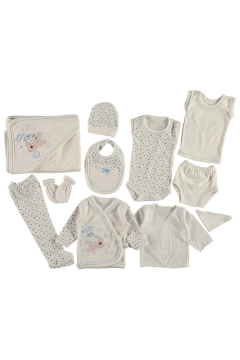 Pundikids Erkek Bebek10 Parça Hastane Çıkış Seti