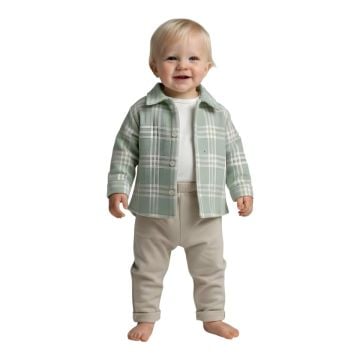 KARELİ ÜÇLÜ GÖMLEKLİ TAKIM