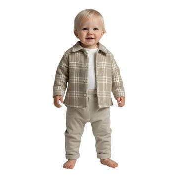 KARELİ ÜÇLÜ GÖMLEKLİ TAKIM