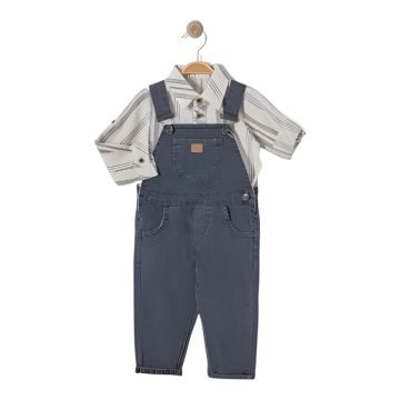 ÇİZGİLİ GÖMLEKLİ SLOPET