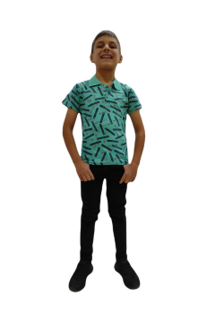 Pundikids Gömlek Yaka Erkek Çocuk Tişört