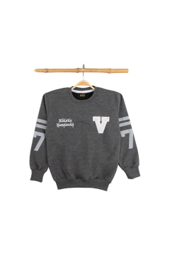 Pundikids Erkek Çocuk İki İp Bisiklet Yaka Sweath