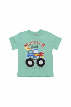 Alg Baskılı Erkek Çocuk T-shirt