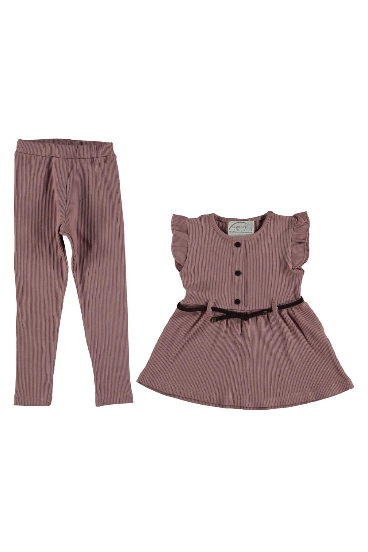 Pundikids Kız Çocuk Fitilli 2'li Takım