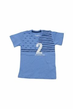 Haknur Nakıslı İşlemeli Erkek Bebek Tişört