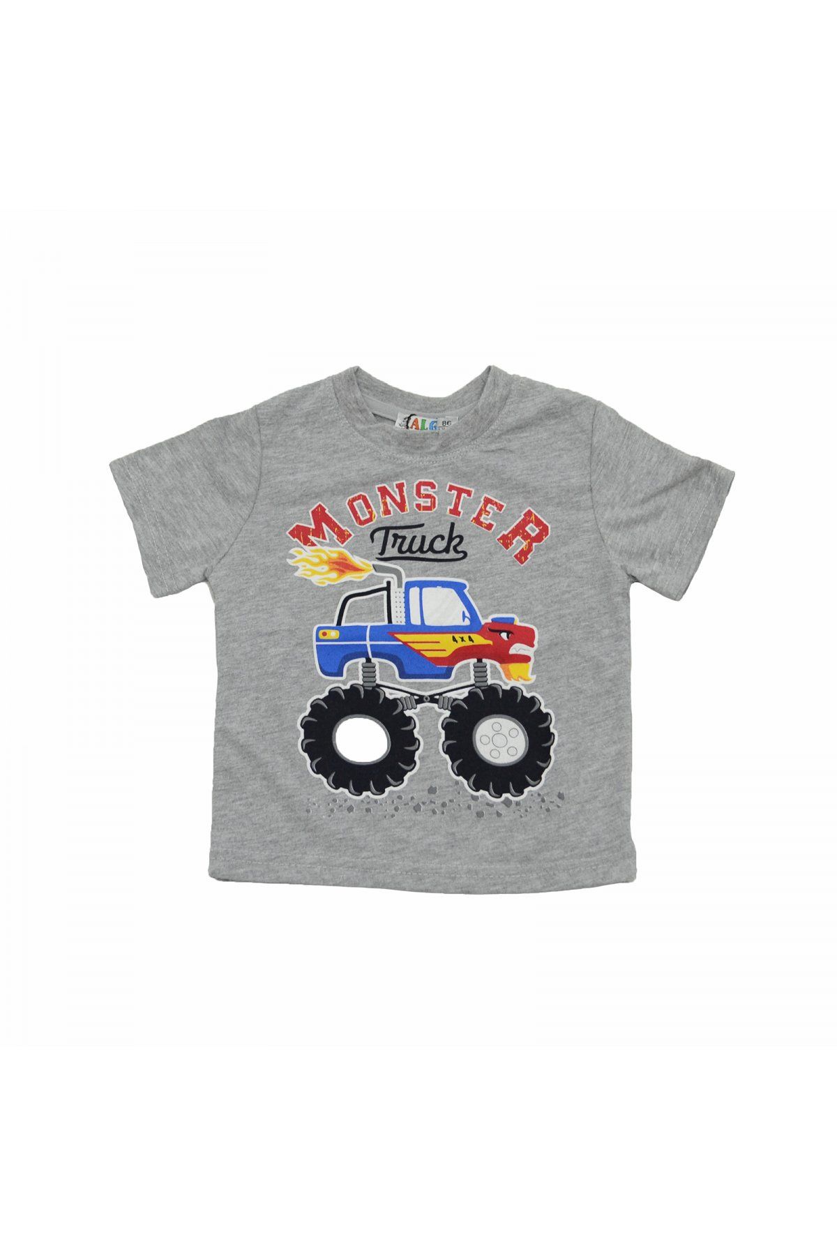 Alg Baskılı Erkek Çocuk Tişört