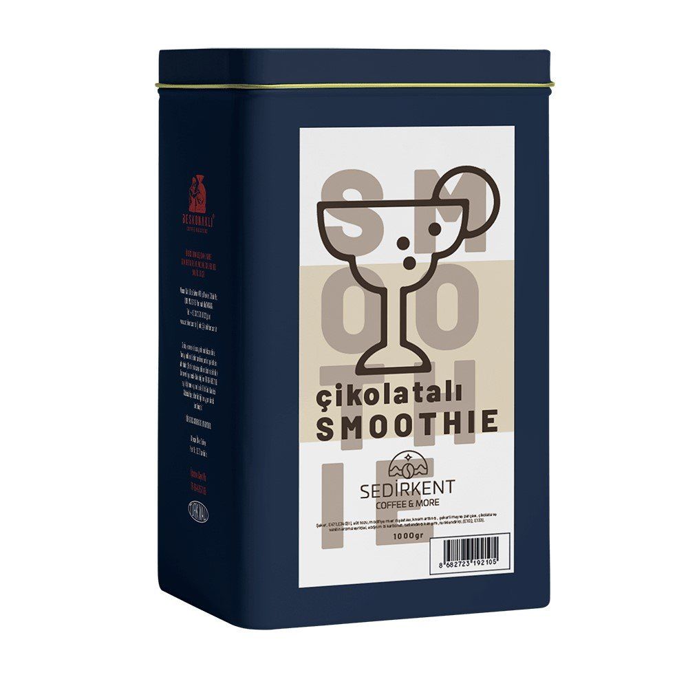 Smoothi Çikolatalı Metal Kutu (1kg)