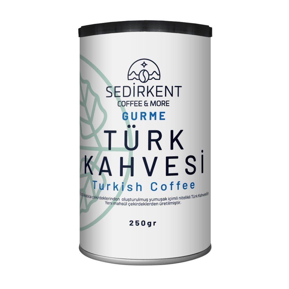 Türk Kahvesi Gurme Metal Kutu (250gr)