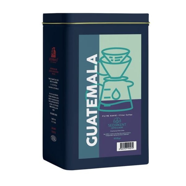 Guatemala Filtre Kahve Metal Kutu (500gr)