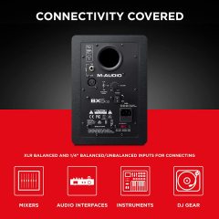 M-Audio BX5 D3 Aktif Referans Monitörü (Bağlantı Kabloları Dahil)