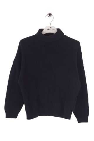 Mutlu Kids Balıkçı Kız Çocuk Kazak Lacivert - 4-5 Yaş