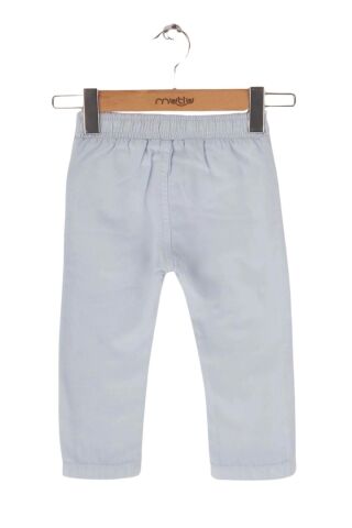 Mutlu Kids Beli Lastikli Erkek Bebek Gabardin Pantolon ÇAĞLA - 9-12 Ay