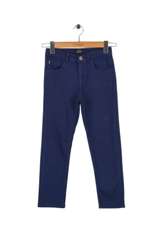 Mutlu Kids Erkek Çocuk Denim Pantolon Lacivert - 9 Yaş
