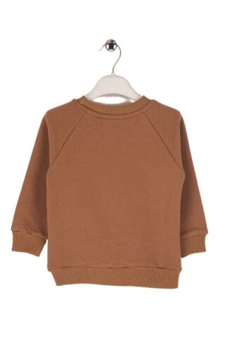 Mutlu Kids Cep Detaylı Erkek Bebek Sweatshirt Lacivert - 12-18 Ay