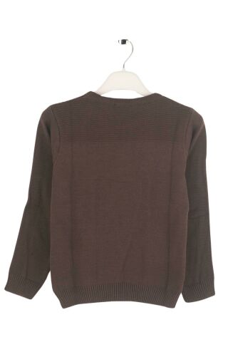 Mutlu Kids Erkek Çocuk Kazak Haki - 9-10 Yaş