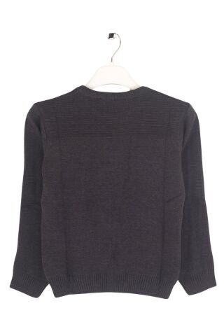 Mutlu Kids Erkek Çocuk Kazak Antrasit - 9-10 Yaş