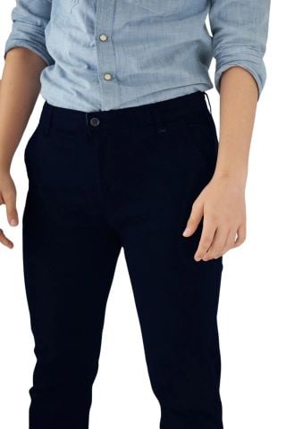 Mutlu Kids Erkek Çocuk Gabardin Pantolon Siyah - 9 Yaş