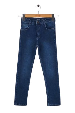 Mutlu Kids Erkek Çocuk Pantolon ORTA MAVİ - 11 Yaş