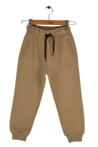 Mutlu Kids Unisex 2 İp Örme Eşofman Altı Yeşil - 9 Yaş