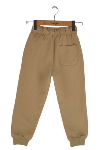 Mutlu Kids Unisex 2 İp Örme Eşofman Altı Yeşil - 9 Yaş