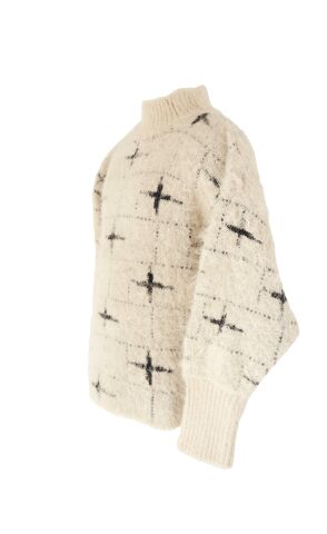 Mutlu Kids Yumuşak Dokulu Kız Çocuk Kazak Gri - 14-15 Yaş