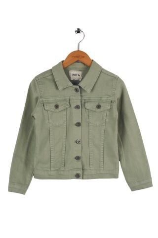 Mutlu Kids Kız Çocuk Denim Ceket ÇAĞLA - 5 Yaş