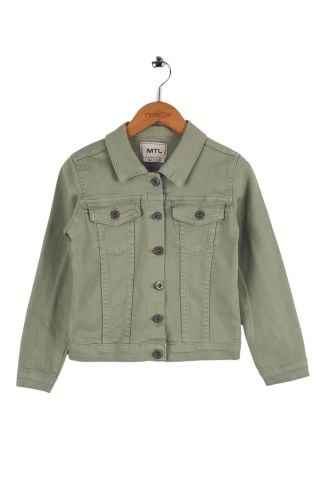 Mutlu Kids Kız Çocuk Denim Ceket ÇAĞLA - 5 Yaş
