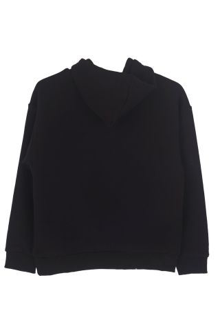 Mutlu Kids Kapüşonlu Erkek Çocuk Sweatshirt Siyah - 13-14 Yaş
