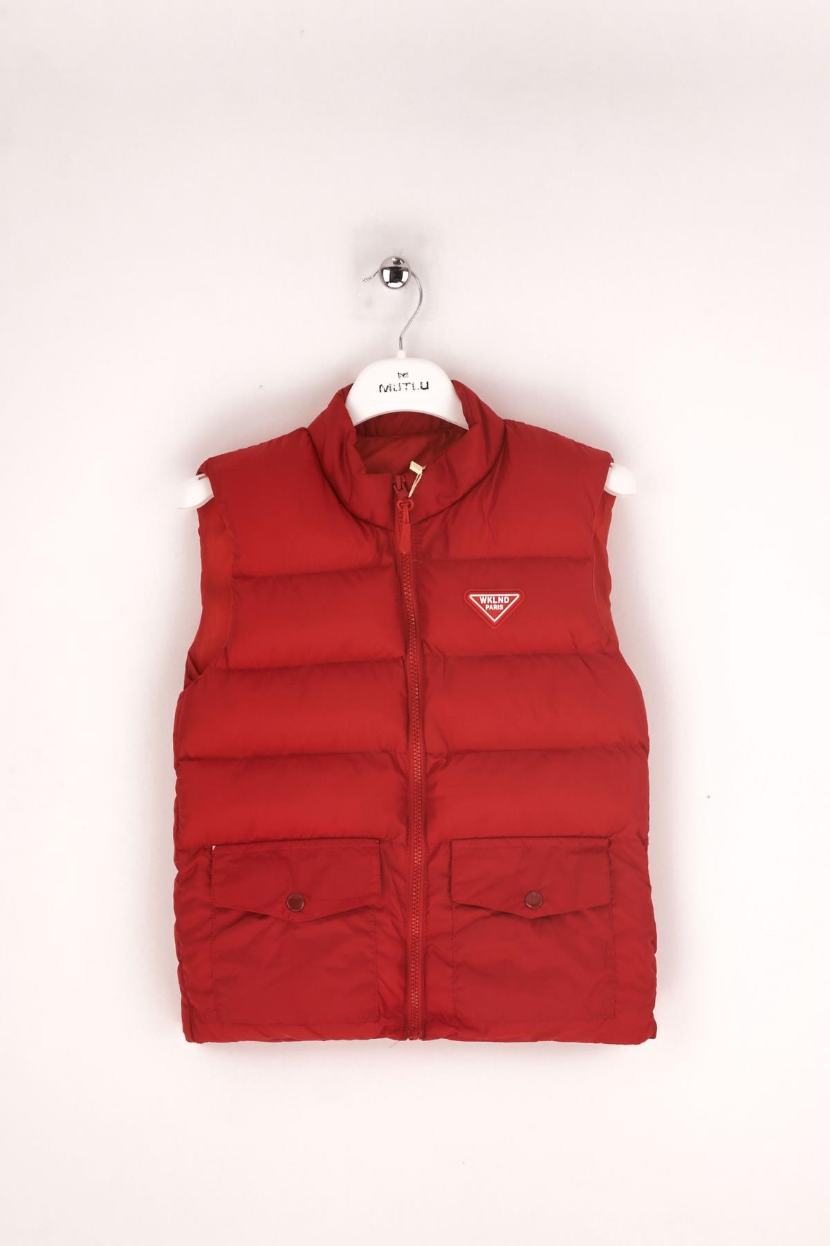 Mutlu Kids Çocuk Şişme Yelek Kırmızı - 9 Yaş