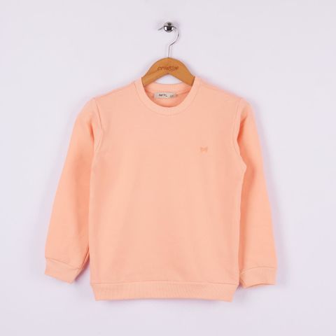Mutlu Kids Kız Çocuk Sweatshirt Pembe - 1 Yaş