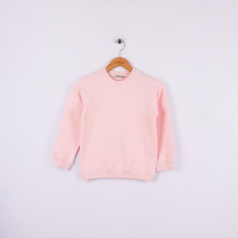 Mutlu Kids Kız Çocuk Sweatshirt Pembe - 1 Yaş