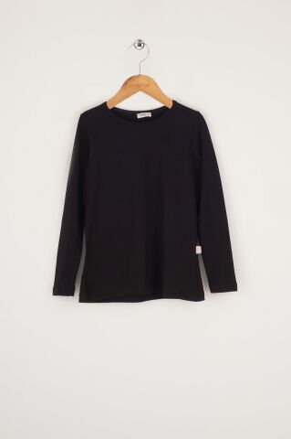 Mutlu Kids Basic Kız Çocuk Uzun Kollu Tişört Lila - 14-15 Yaş