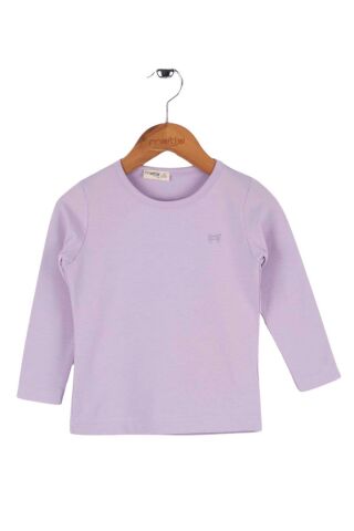 Mutlu Kids Basic Kız Çocuk Uzun Kollu Tişört Kırmızı - 7-8 Yaş