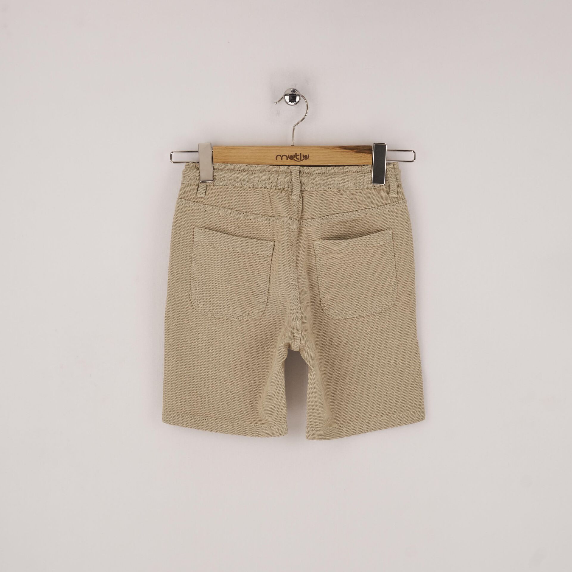 Mutlu Kids Erkek Çocuk Şort Bej - 9 Yaş
