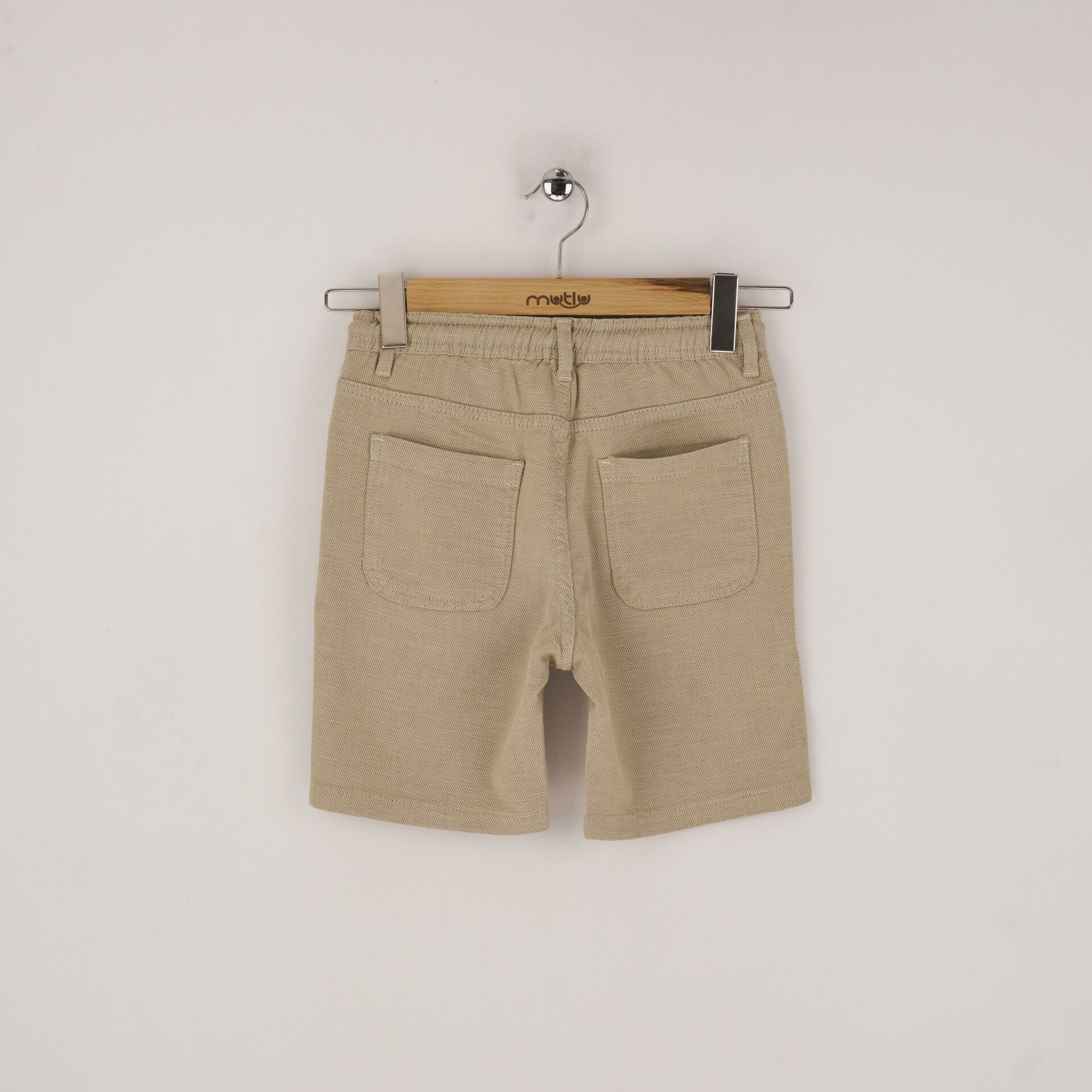 Mutlu Kids Erkek Çocuk Şort Bej - 9 Yaş