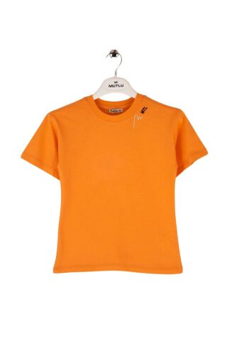 Mutlu Kids Kısa Kollu Erkek Tişört Turkuaz - 4 Yaş