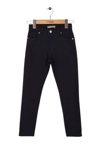 Mutlu Kids Kız Çocuk Gabardin Pantolon Siyah - 1 Yaş