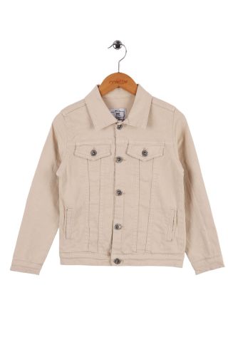 Mutlu Kids Erkek Çocuk Denim Ceket Siyah - 6 Yaş